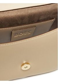 BOSS Torebka 50547756 Beżowy. Kolor: beżowy. Materiał: skórzane #5