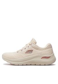 skechers - Skechers Sneakersy Arch Fit 2.0-Big League 150051/NTMT Beżowy. Kolor: beżowy. Materiał: materiał, mesh #3