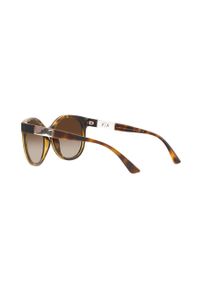 Armani Exchange okulary przeciwsłoneczne 0AX4120S damskie kolor brązowy. Kolor: brązowy #5