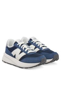 New Balance Sneakersy GS370AG Granatowy. Kolor: niebieski. Materiał: zamsz, skóra #3