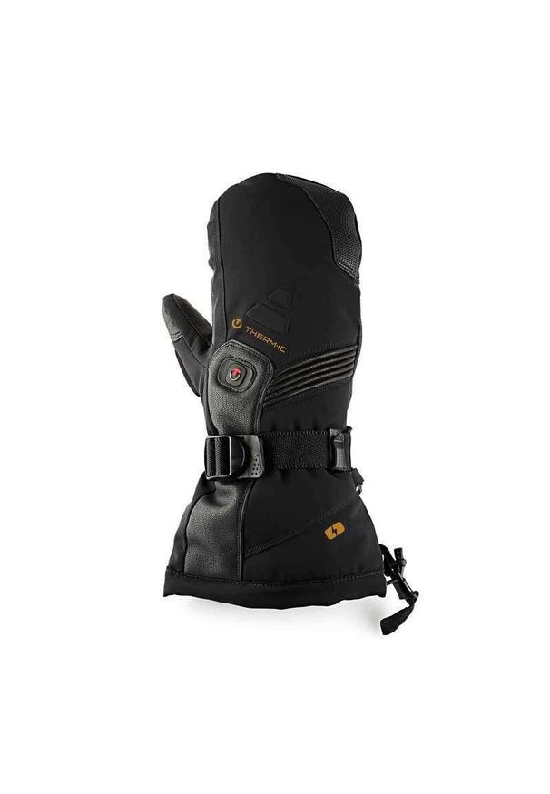 Dr. Martens - Rękawice podgrzewane męskie Therm-ic Ultra Heat Boost Mittens. Kolor: czarny. Sezon: zima. Sport: narciarstwo