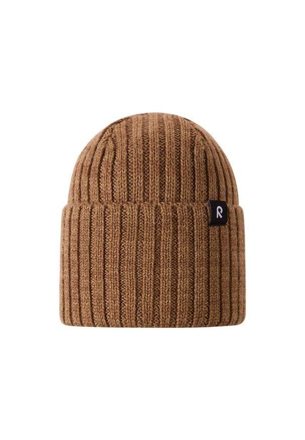 Czapka dziecięca z wełną merino Reima Villaisa. Kolor: zielony, brązowy, wielokolorowy. Materiał: wełna. Styl: młodzieżowy
