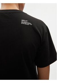 Replay T-Shirt W3591M.000.23608P Czarny Regular Fit. Kolor: czarny. Materiał: bawełna #2
