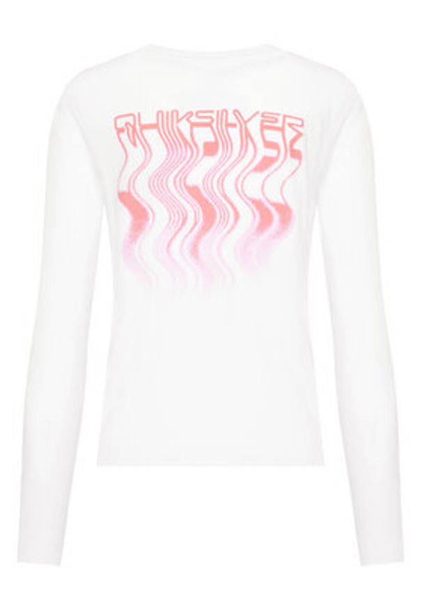 Quiksilver Bluzka EQWZT03200 Biały Regular Fit. Kolor: biały. Materiał: bawełna