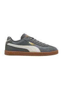 Puma - Męskie Zamszowe Buty Sportowe Club II. Kolor: szary. Materiał: zamsz. Sport: turystyka piesza