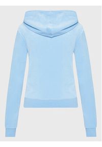 Juicy Couture Bluza Robertson JCAP176 Błękitny Slim Fit. Kolor: niebieski. Materiał: syntetyk #6