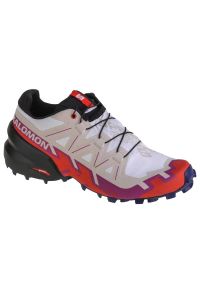 salomon - Buty do biegania Salomon Speedcross 6 W 417432 wielokolorowe. Zapięcie: sznurówki. Kolor: wielokolorowy. Materiał: materiał, tkanina, syntetyk, guma. Szerokość cholewki: normalna. Model: Salomon Speedcross #4