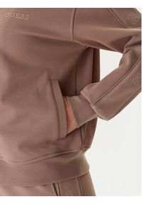 Guess Bluza V5BQ15 KCX22 Beżowy Regular Fit. Kolor: beżowy. Materiał: syntetyk #3