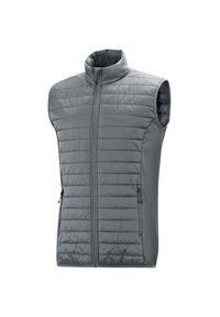Kurtka puchowa bez rękawów Jako Corporate. Kolor: szary. Materiał: puch. Długość rękawa: bez rękawów #1