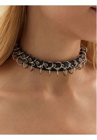 Patrizia Pepe Choker 2J1093/L119-K103 Czarny. Kolor: czarny