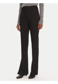 Marella Spodnie materiałowe Artur 2523786024 Czarny Flare Fit. Kolor: czarny. Materiał: syntetyk
