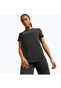 Puma - Koszulka damska PUMA Graphic Tee Training puma. Kolor: czarny. Sport: fitness