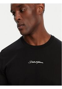 DOLCE & GABBANA - Dolce&Gabbana T-Shirt G8RN8Z G7NUB Czarny Regular Fit. Kolor: czarny. Materiał: bawełna #5