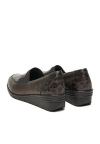 Rieker Półbuty L5351-90 Złoty. Kolor: złoty. Materiał: skóra, syntetyk #3