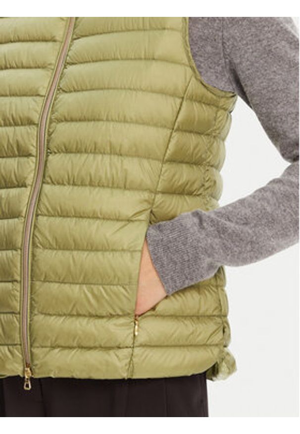 Geox Bezrękawnik Jaysen W5525D T3146 F3275 Zielony Regular Fit. Kolor: zielony. Materiał: syntetyk. Długość rękawa: bez rękawów