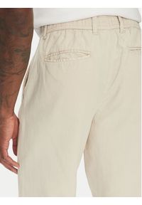 Lindbergh Spodnie materiałowe 30-008031 Beżowy Relaxed Fit. Kolor: beżowy. Materiał: bawełna #3