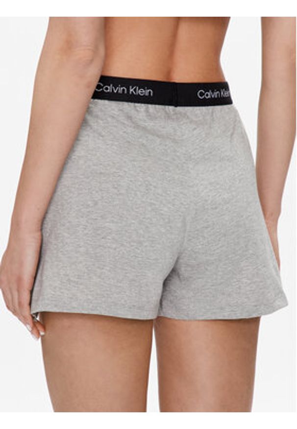 Calvin Klein Underwear Szorty piżamowe 000QS6947E Szary Regular Fit. Kolor: szary. Materiał: bawełna
