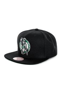 Czapka z daszkiem męska do koszykówki Mitchell & Ness NBA Boston Celtics czarna. Kolor: czarny #1