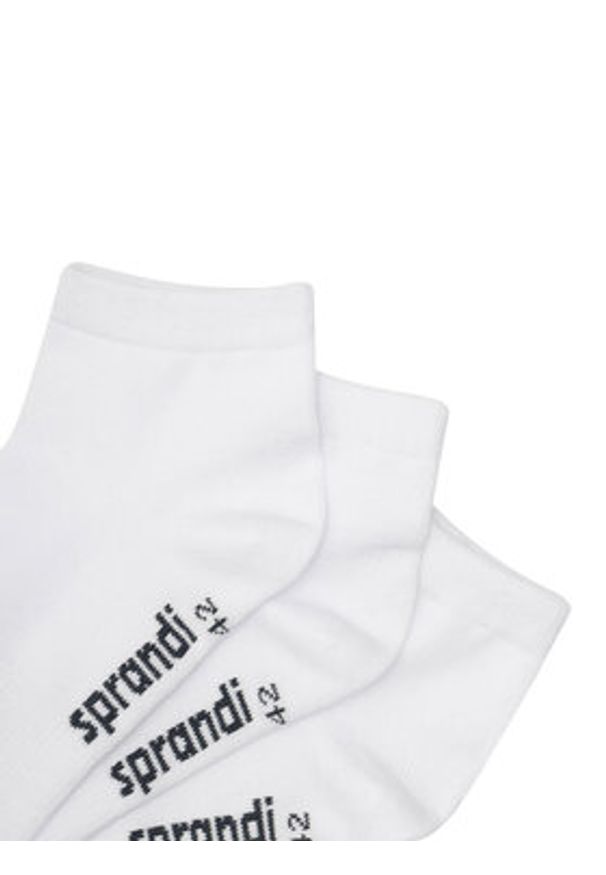 Sprandi Zestaw 3 par niskich skarpet damskich 0WB-002-AW23 (3-pack) Biały. Kolor: biały. Materiał: bawełna