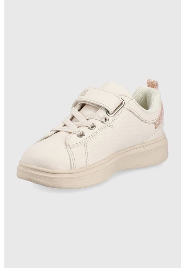 Big-Star - Big Star sneakersy dziecięce kolor beżowy. Nosek buta: okrągły. Zapięcie: rzepy. Kolor: beżowy. Materiał: guma