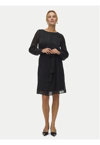 Vero Moda Sukienka koktajlowa Gedna 10335586 Czarny Regular Fit. Kolor: czarny. Materiał: syntetyk. Styl: wizytowy #5