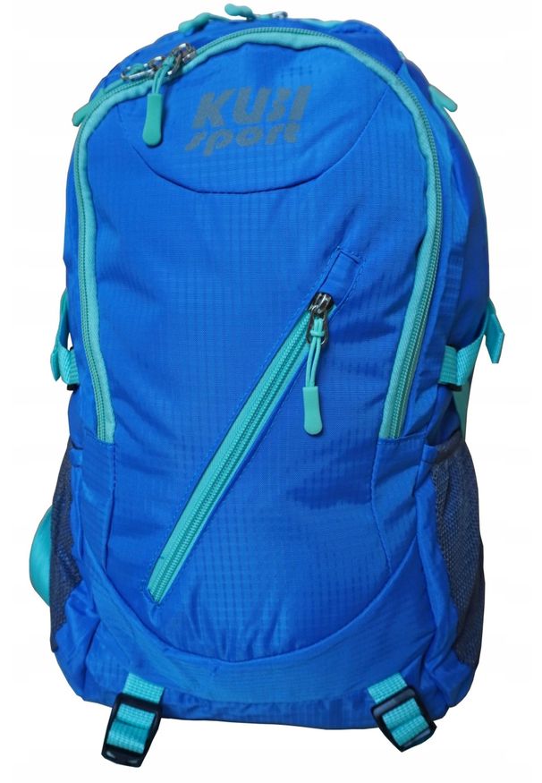 BeUniq - Plecak Turystyczny Sportowy Damski Męski Duży Niebieski KUBISPORT 35 L. Kolor: niebieski. Styl: sportowy