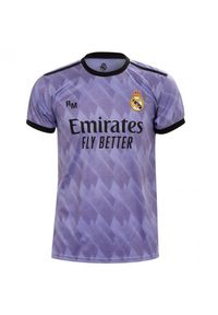 Koszulka piłkarska dla dorosłych Real Madrid Away 22/23. Kolor: fioletowy. Materiał: poliester. Sport: piłka nożna #1