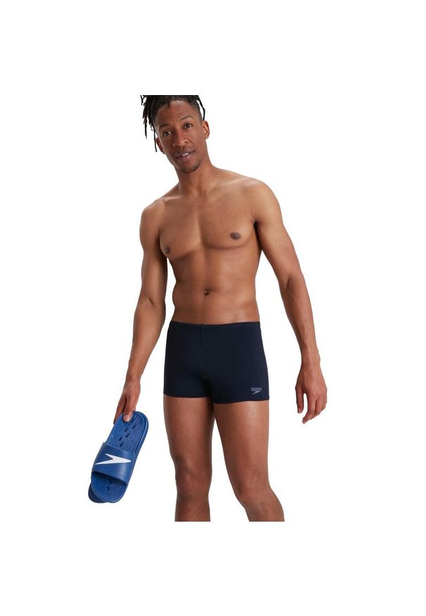 Spodenki kąpielówki męskie Speedo Eco End. Kolor: niebieski. Materiał: lycra, poliester