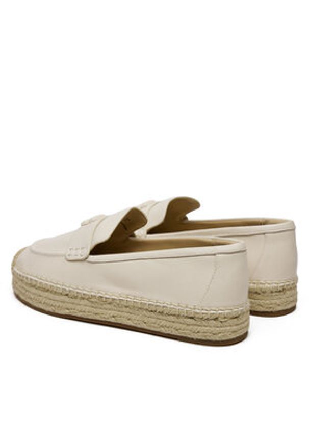 Coach Espadryle Camilla CR045 Écru. Materiał: skóra