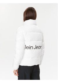 Calvin Klein Jeans Kurtka puchowa J20J221885 Biały Slim Fit. Kolor: biały. Materiał: puch, syntetyk #3