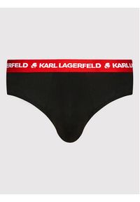 Karl Lagerfeld - KARL LAGERFELD Komplet 7 par slipów 220M2126 Czarny. Kolor: czarny. Materiał: bawełna #6