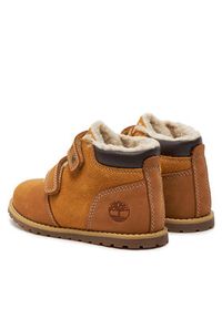 Timberland Trzewiki Pokey Pine Warm Line A1NQ3 Brązowy. Kolor: brązowy. Materiał: nubuk, skóra