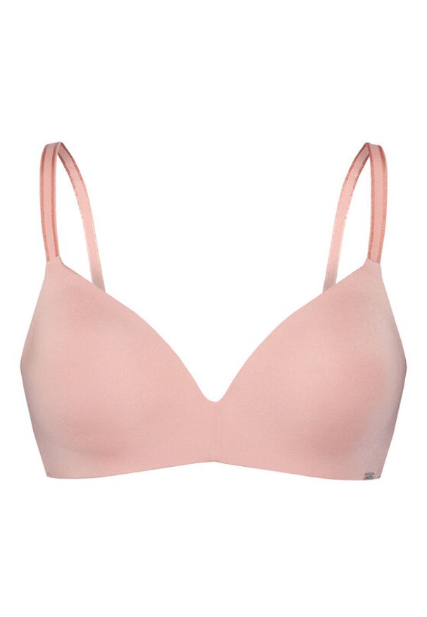 Hunkemöller Biustonosz bezfiszbinowy 301440 Różowy. Kolor: różowy. Materiał: syntetyk