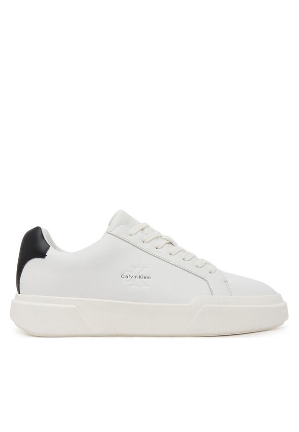 Sneakersy Calvin Klein. Kolor: biały
