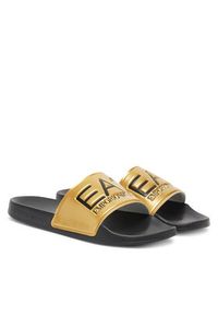 EA7 Emporio Armani Klapki 7X000108 AF15118 MZ097 Złoty. Kolor: złoty #6