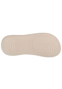 Klapki Crocs Crush Sandal 207670-2Y2 beżowy. Kolor: beżowy