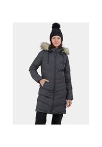 FUNDANGO - Kurtka Zimowa Damska Fundango Puppis. Kolor: szary, czarny. Materiał: syntetyk. Sezon: zima. Sport: turystyka piesza