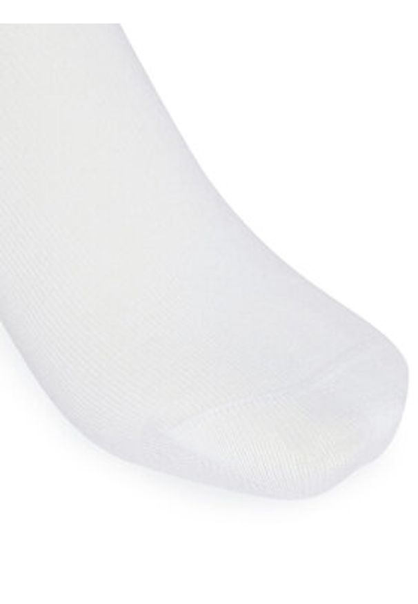 Adidas - adidas Skarpety długie 3-Stripes JV7410 Biały. Kolor: biały. Materiał: bawełna