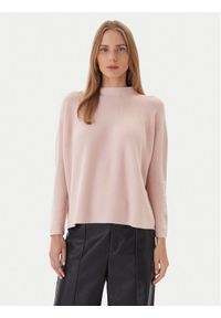 Kontatto Sweter 3M0811C Różowy Regular Fit. Kolor: różowy. Materiał: syntetyk #1