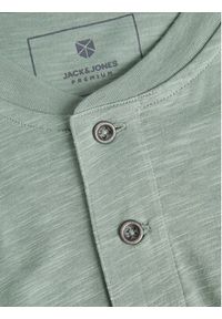 Jack & Jones - Jack&Jones T-Shirt Jprblunixs 12257965 Zielony Slim Fit. Kolor: zielony. Materiał: bawełna