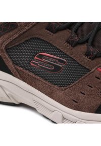skechers - Skechers Trekkingi Ironhide 51895/CHOC Brązowy. Kolor: brązowy. Materiał: materiał. Sport: turystyka piesza #5