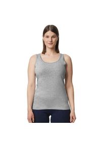 GILDAN - Podkoszulek Damski/płaski Softstyle Plain Tank Top. Kolor: szary