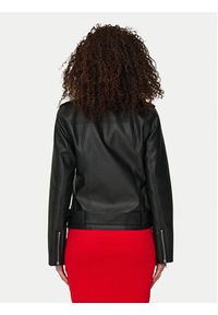 only - ONLY Kurtka z imitacji skóry Mille 15357332 Czarny Slim Fit. Kolor: czarny. Materiał: skóra #6
