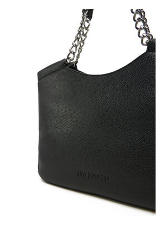 Love Moschino - LOVE MOSCHINO Torebka JC4031PP1MLT000B Czarny. Kolor: czarny. Materiał: skórzane
