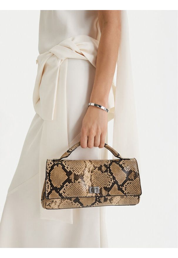 Gino Rossi - GINO ROSSI Torebka EO-LDA8808 Beżowy. Kolor: beżowy