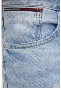 Tommy Jeans szorty jeansowe RONNIE BF2011 męskie. Kolor: niebieski #2