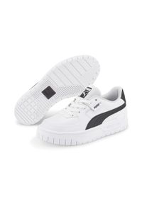 Buty do chodzenia damskie Puma Cali Dream. Kolor: czarny, biały, wielokolorowy. Materiał: syntetyk, skóra, materiał. Szerokość cholewki: normalna. Sport: turystyka piesza