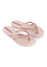 Japonki damskie Ipanema Bossa. Kolor: różowy. Styl: sportowy