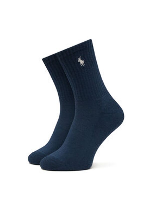 Polo Ralph Lauren Zestaw 3 par wysokich skarpet damskich 455882850001 Kolorowy. Materiał: poliester, materiał. Wzór: kolorowy