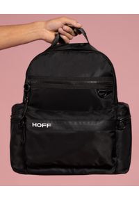 HOFF - Czarny plecak wodoodporny North. Kolor: czarny. Materiał: nylon, materiał #6